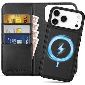 SHIELDON Detachable Case Wallet For IPhone 17 Pro Max 6.9" 2025 | Genuine